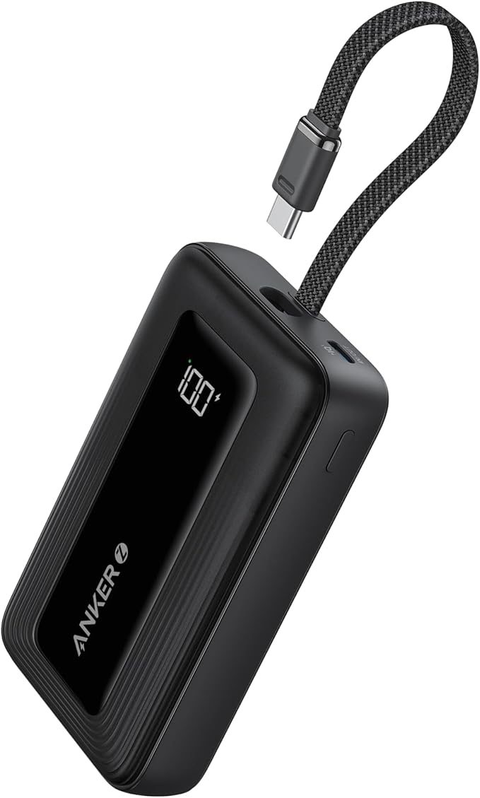 Anker Portable Charger, 10,000mAh 30W Power Bank